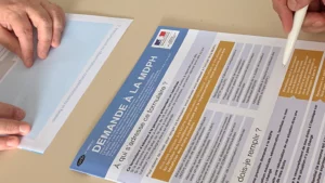Image d'un dossier MPDH papier